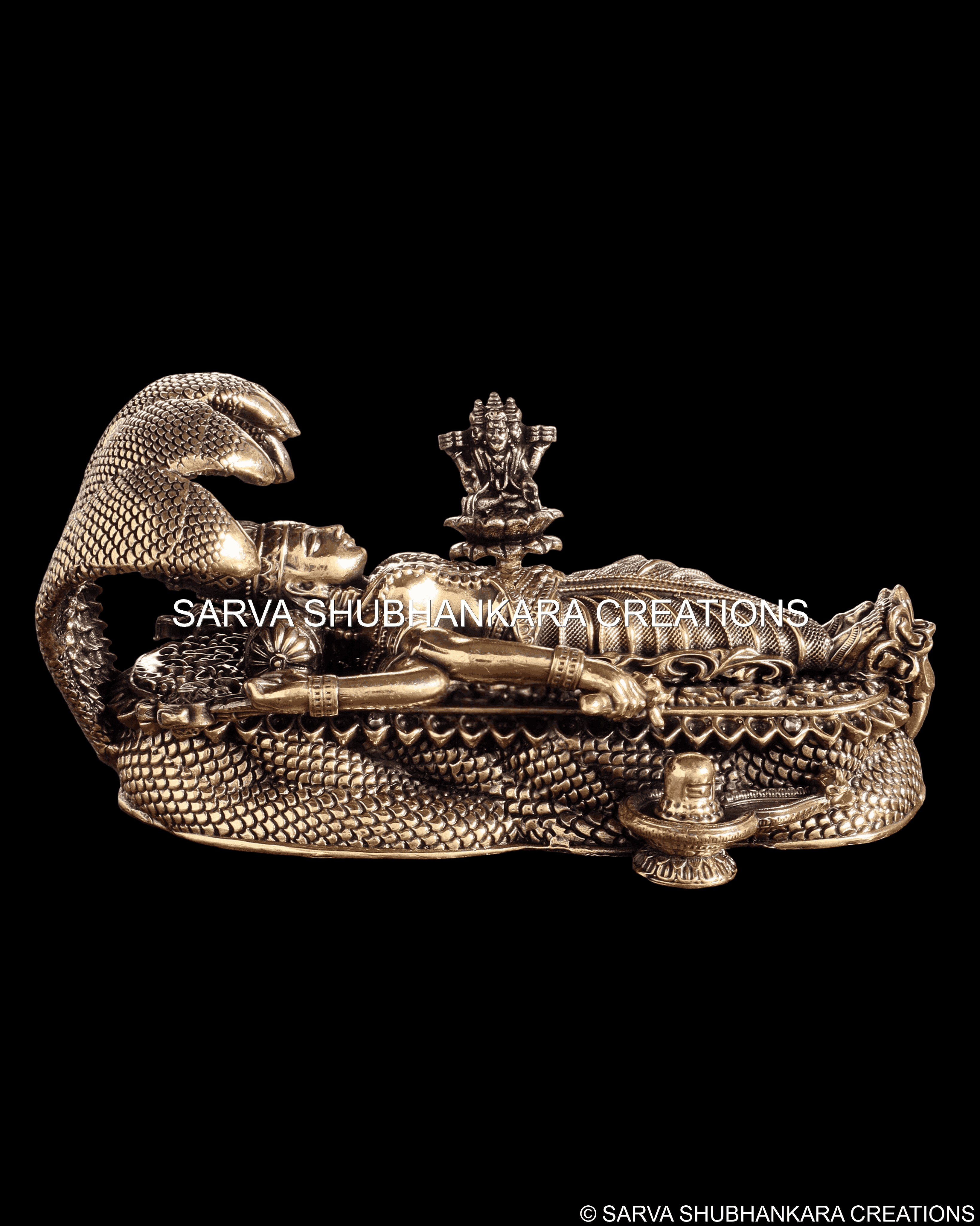 Padmanabham Vishnu with Shivling