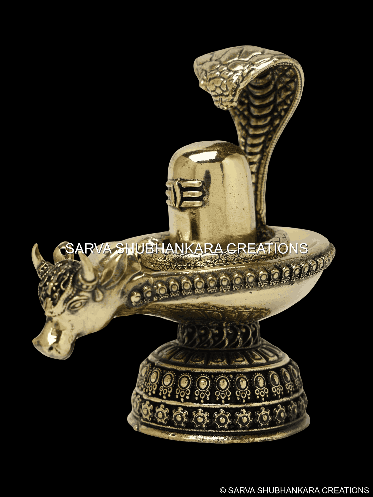 Shivling with Nandi Face