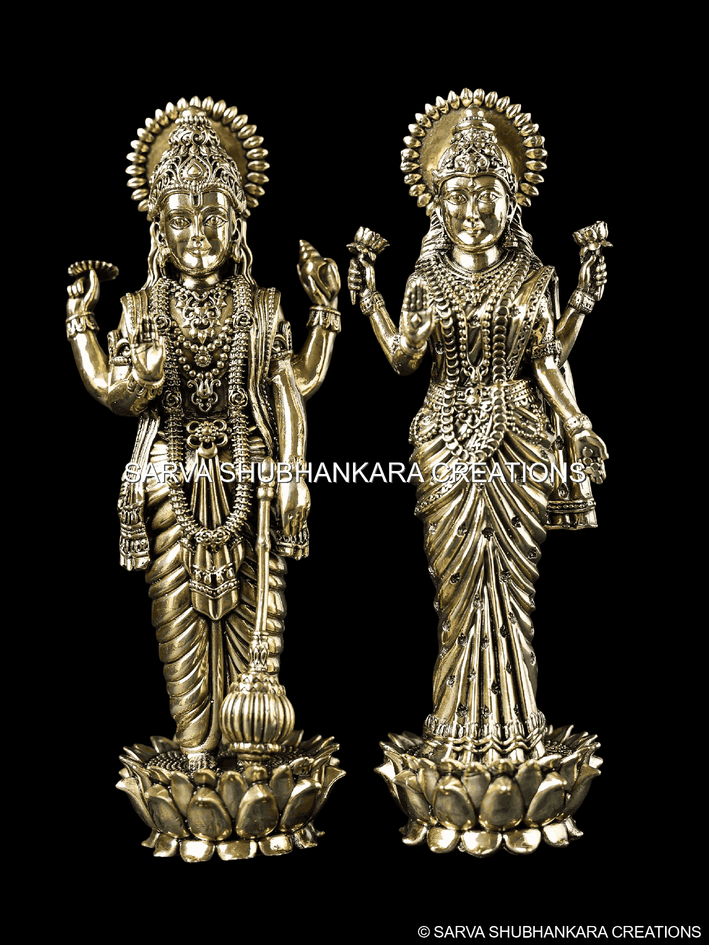 Vishnu Lakshmi Standing