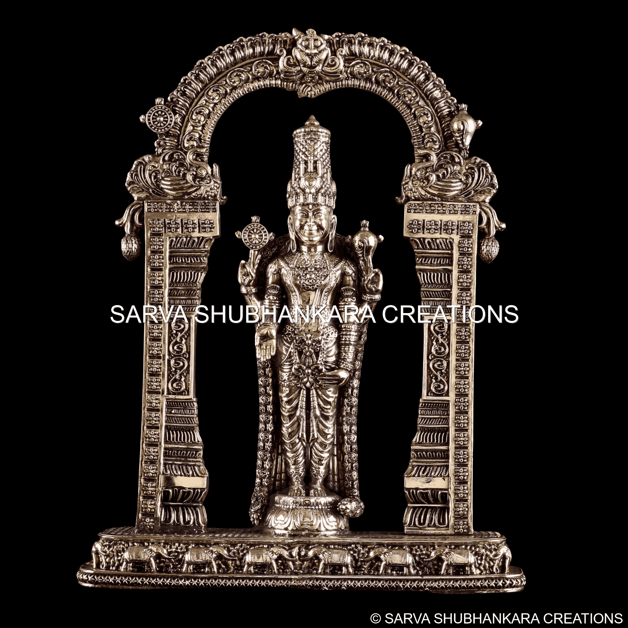 Tirupati Balaji with Arch