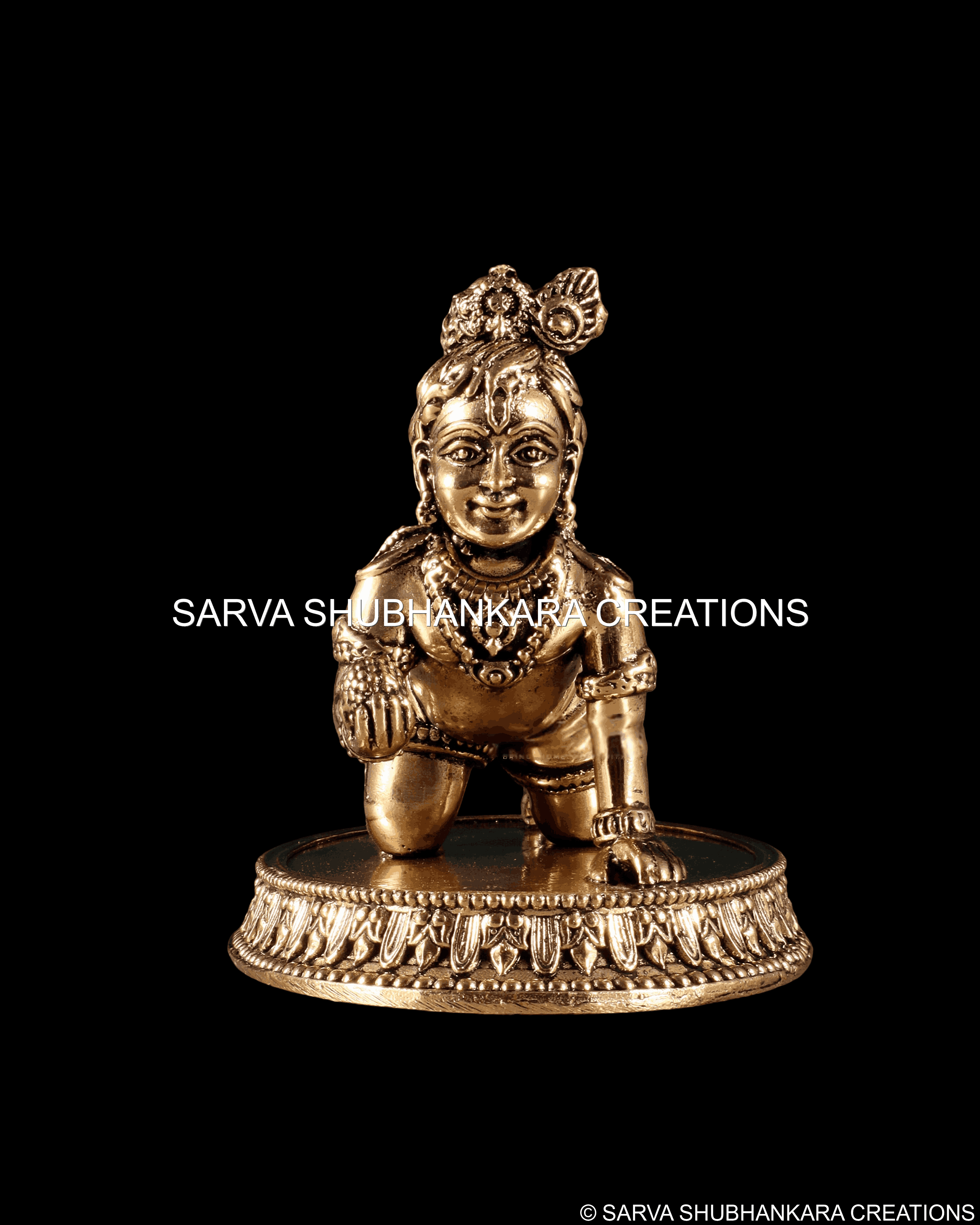 Laddu Gopal Crawling