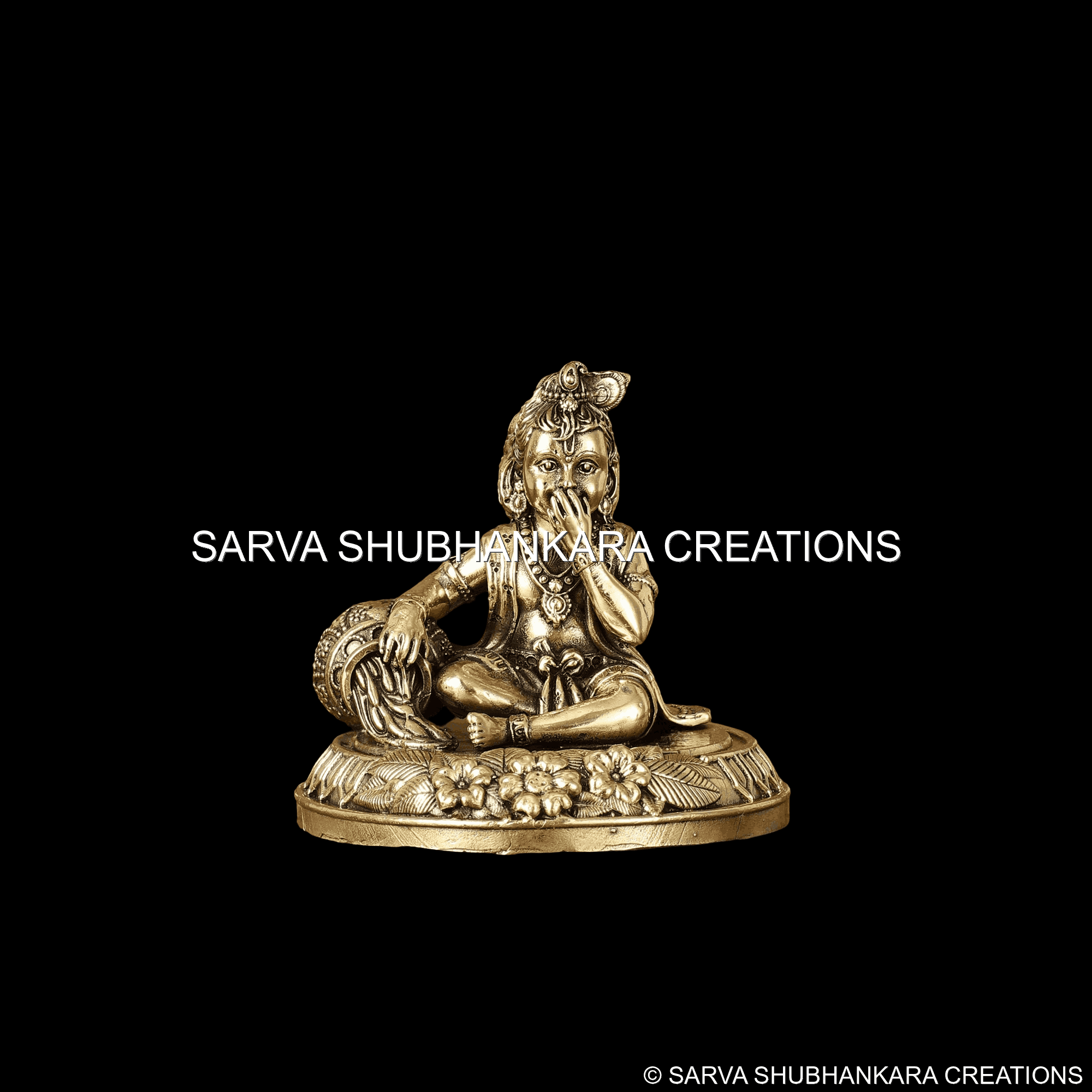 Makhan Chor Playful Seated