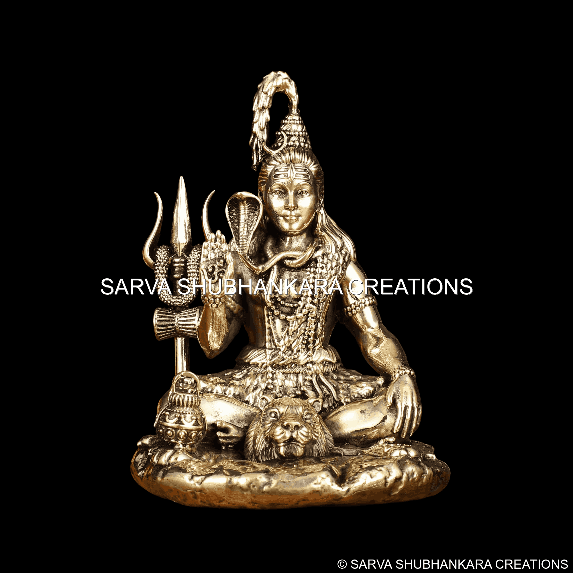 Shiv Shakti Seated Meditative