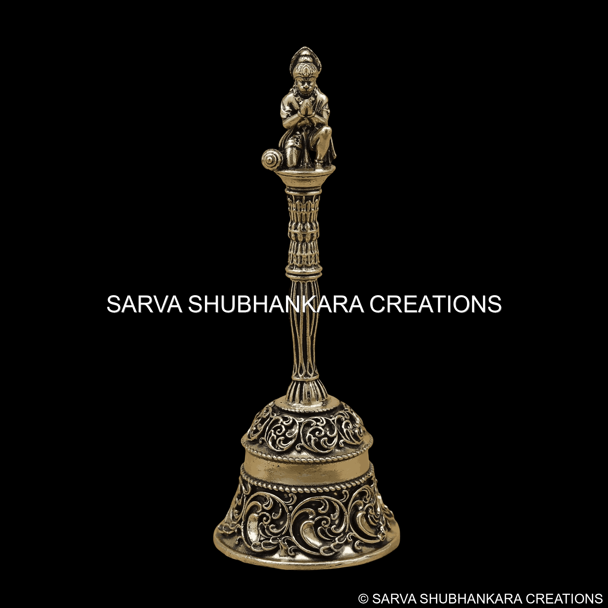 Hanuman Devotional Hand Bell