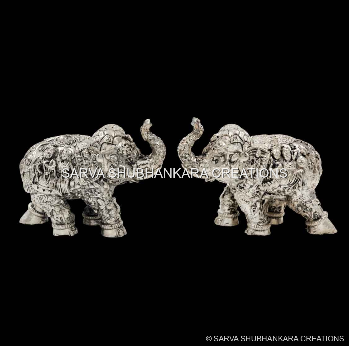 Gaj Shobha Ornate Standing Pair