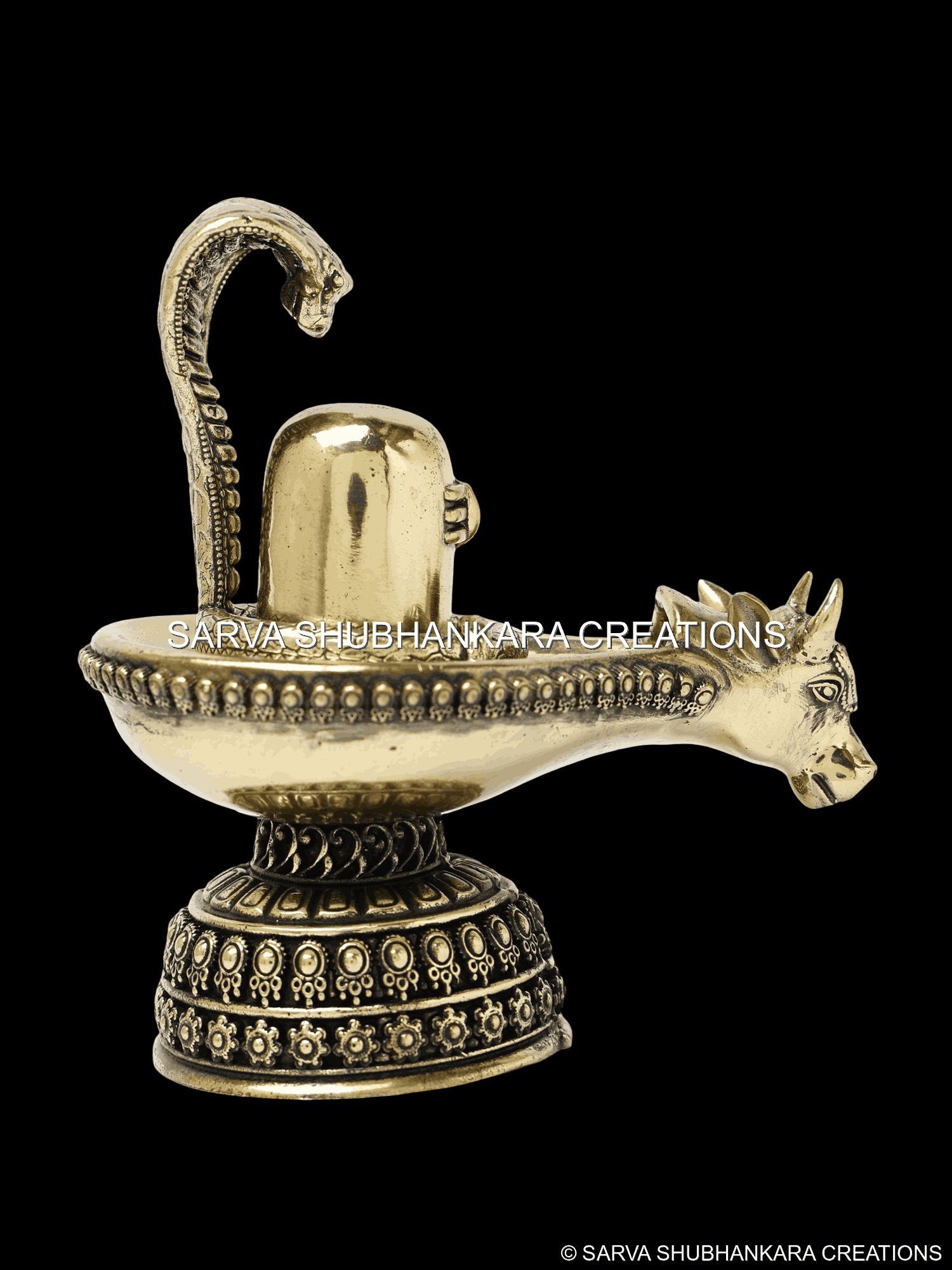 Shivling with Nandi Face