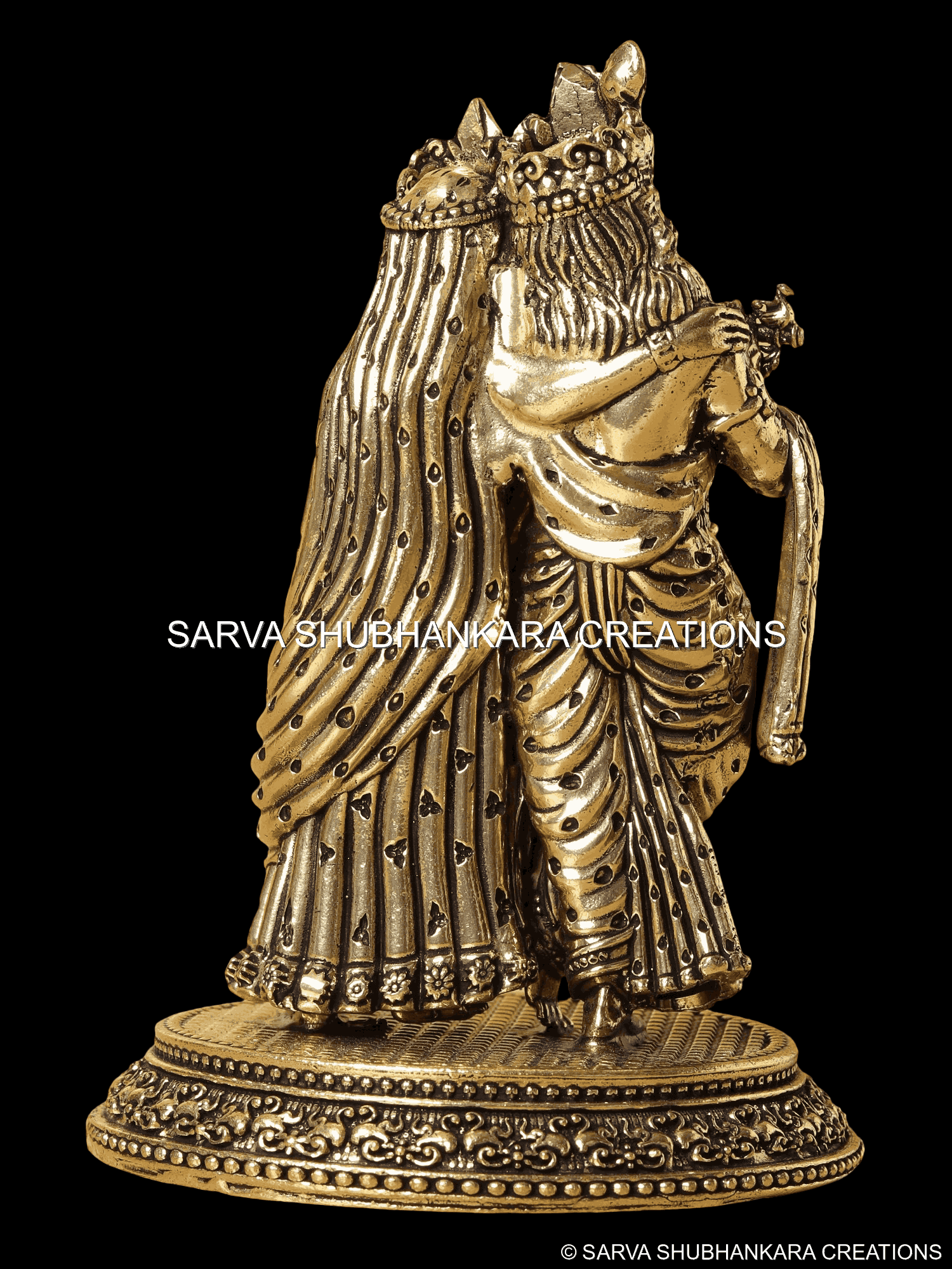 Radha Krishna Flute Standing Idol