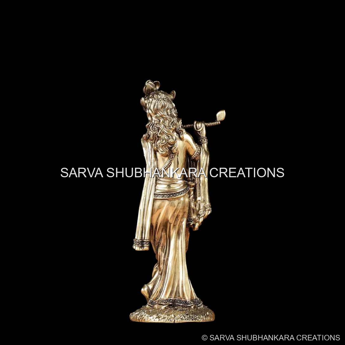 Krishna with Flute Standing Idol