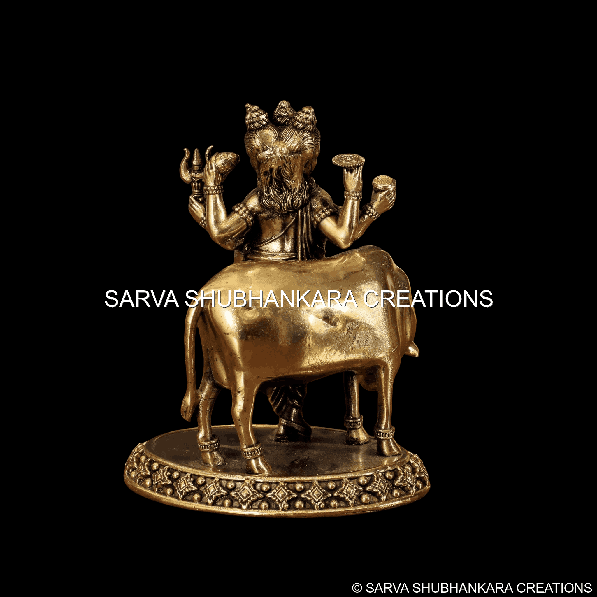 Dattatreya Standing with Cow