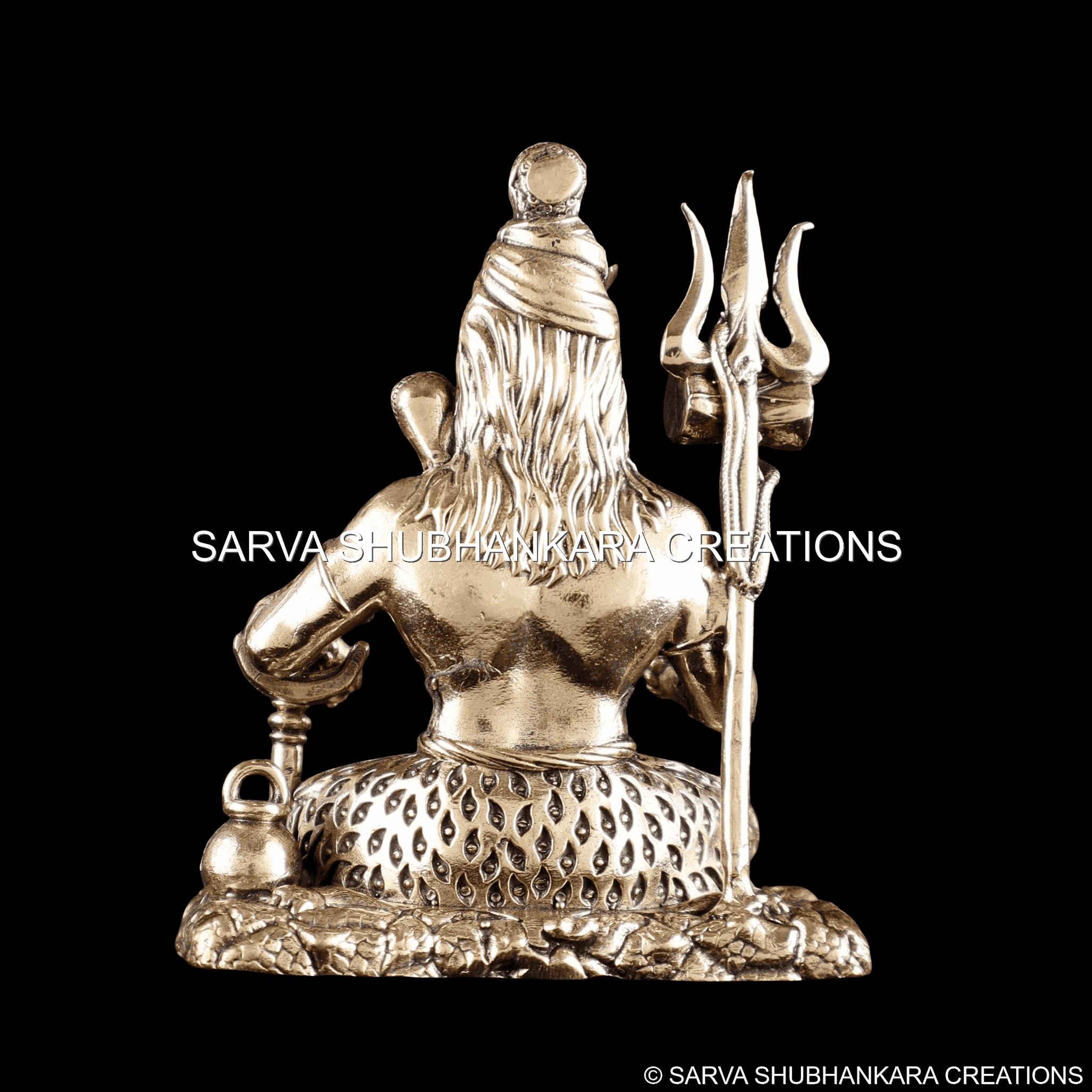 Shiva Seated with Trishul
