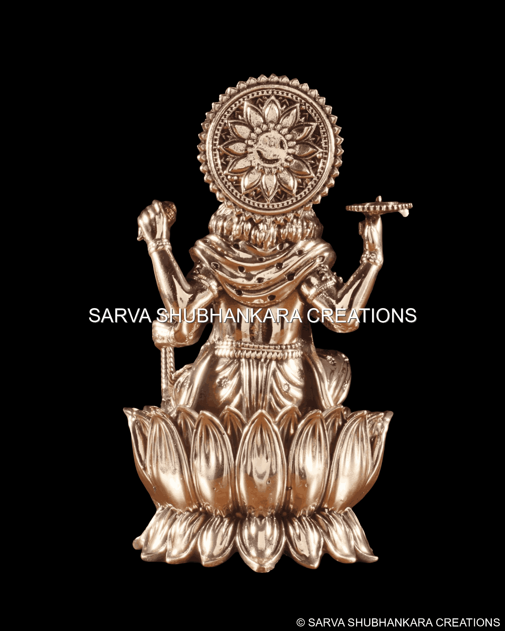 Vishnu Seated on Lotus