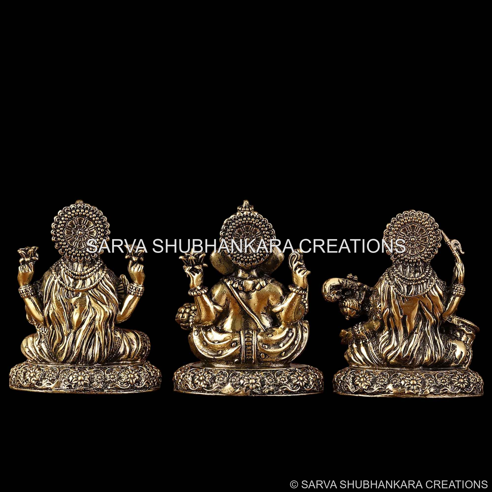 Ganesh Lakshmi Saraswati Classic Set