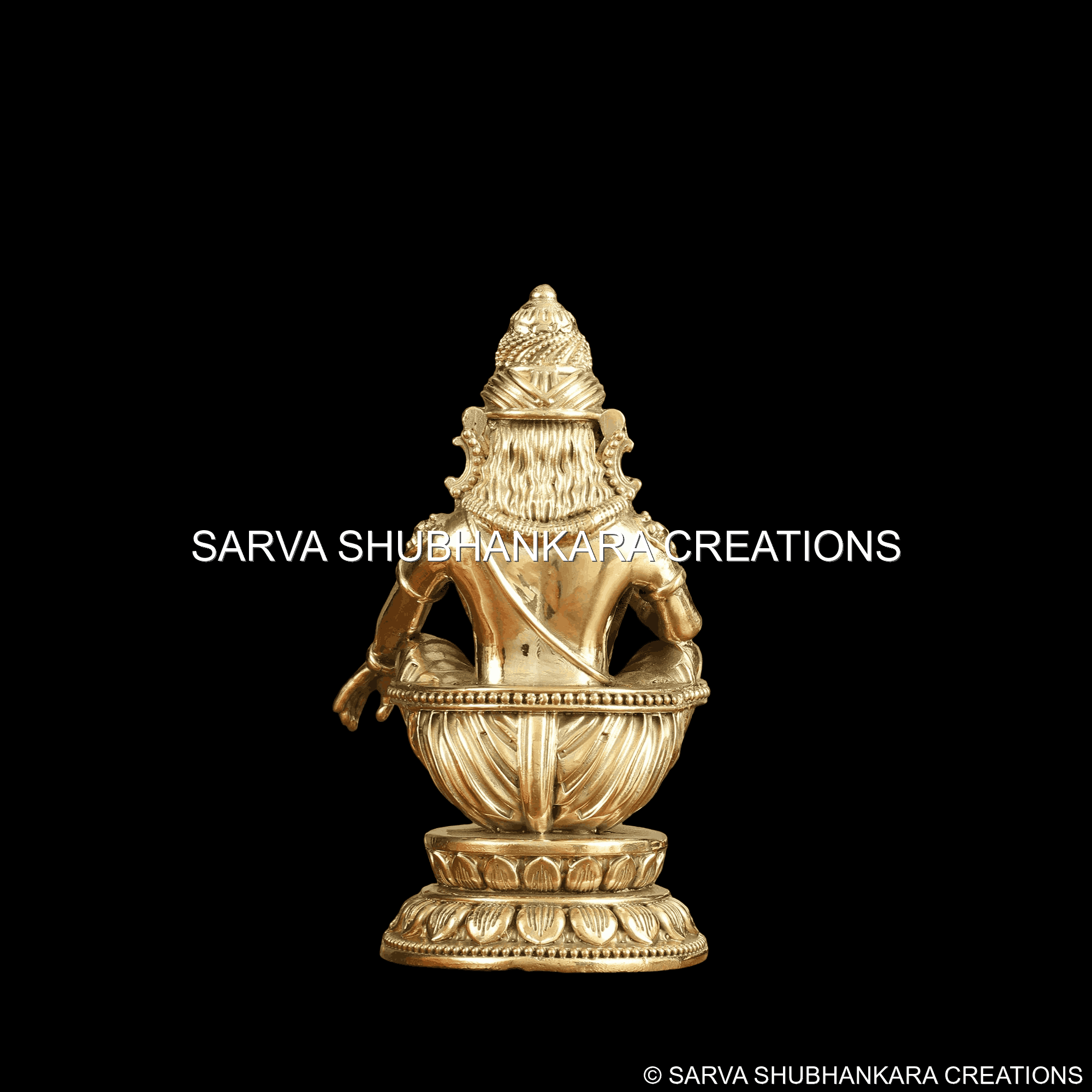 Ayyappa Swamy Yogic Seated