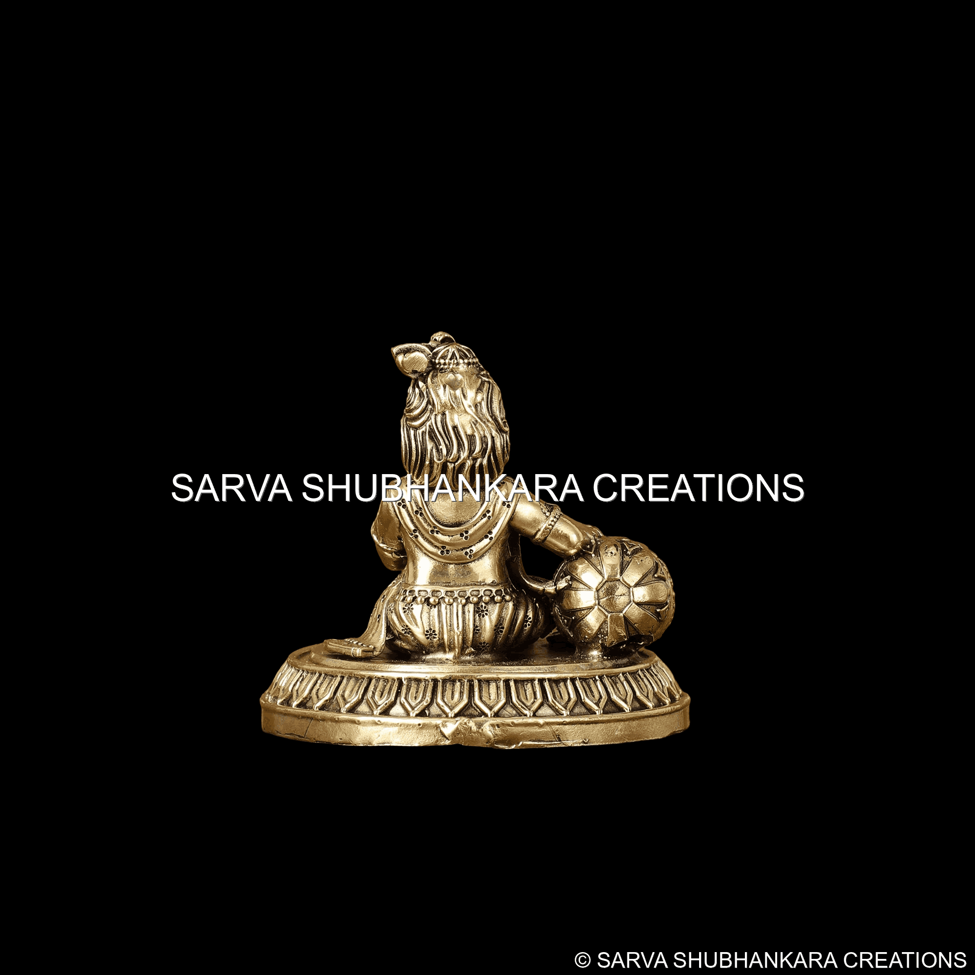 Makhan Chor Playful Seated